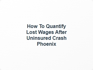Calculating Lost Income After a Phoenix Crash