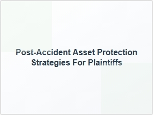 How to Protect Your Assets After an Accident
