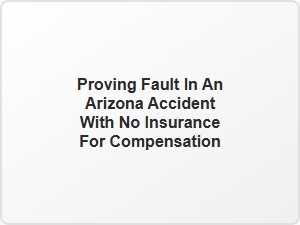 How to Prove Fault for Accident Compensation