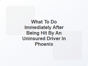 Your Legal Steps After a Phoenix Hit-and-Run Crash
